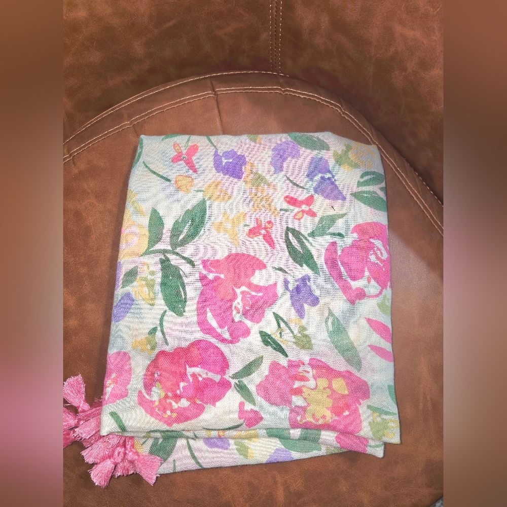 The Modest Fitting Floral Head Scarf